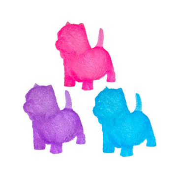 Smoosho's Super Squeeze Glow-in-the-dark White Terrier - Your Capability Store