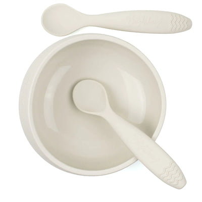 Brightberry Silicone Suction Bowl Set with Spoons - Your Capability Store
