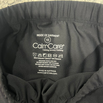 CalmCare Sensory Shorts - Size 18 Black - 0