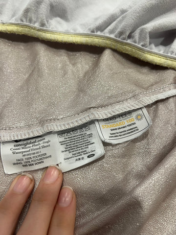 Single Waterproof Fitted Sheet - 0