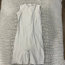 Sleeveless, short-legged onesie - Size 10 White-1