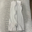 Sleeveless, short-legged onesie - Size 10 White-2