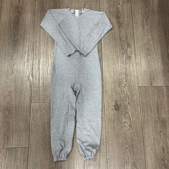 Long sleeve, Long leg Onesie - Size 10, Grey