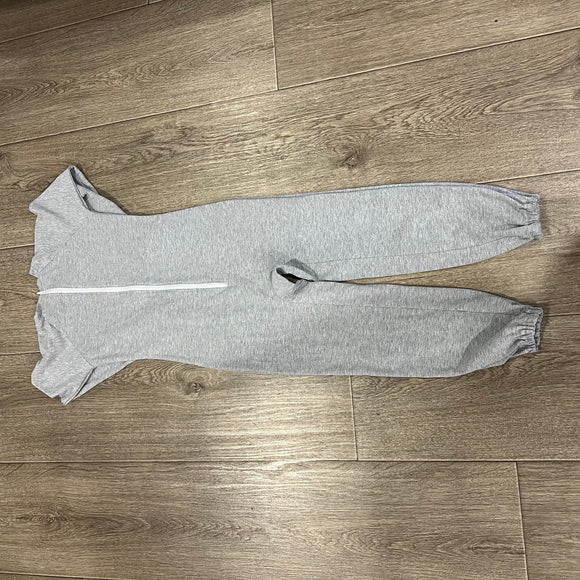Long sleeve, Long leg Onesie - Size 10, Grey