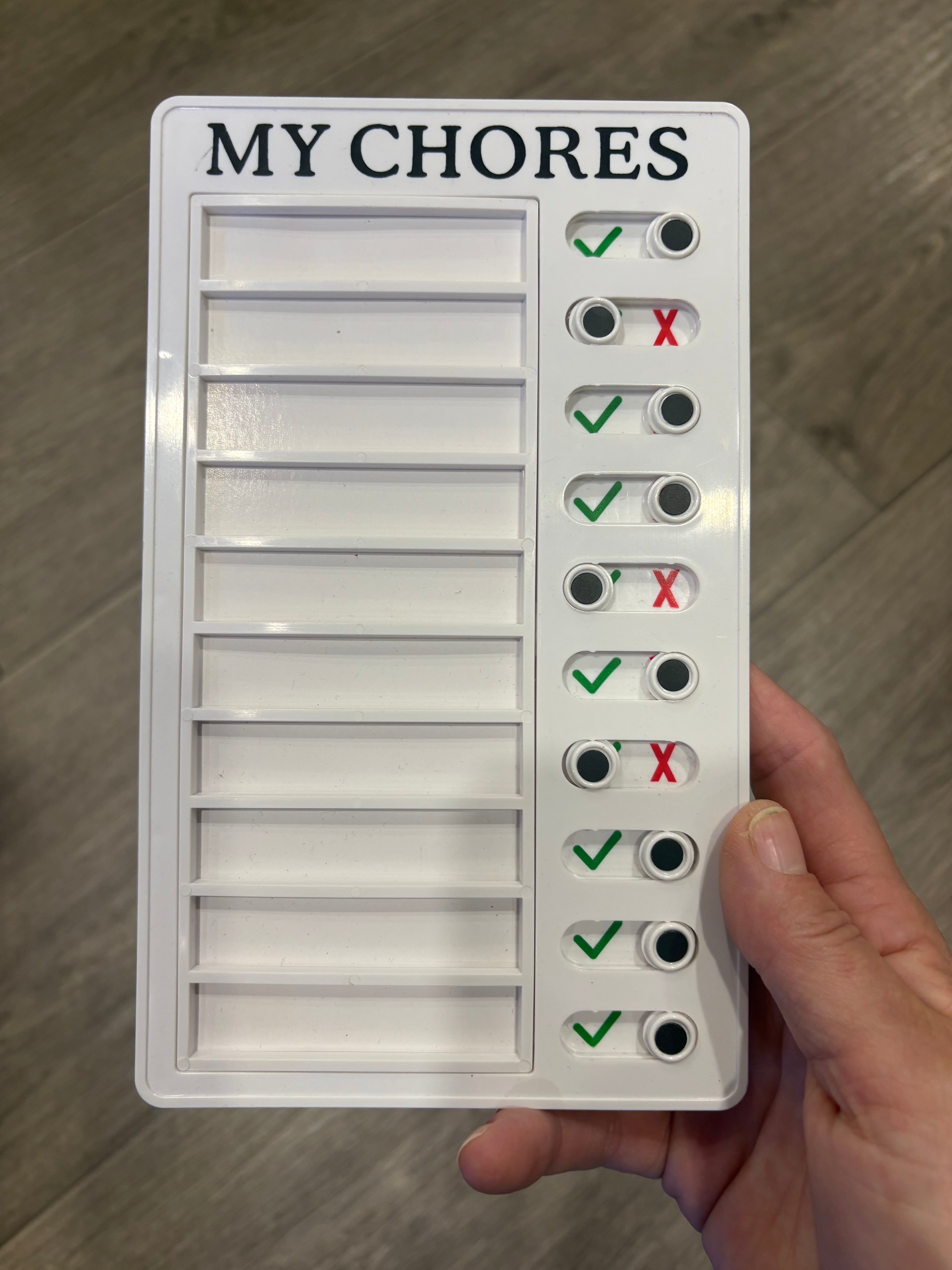 My Chores (Blank)