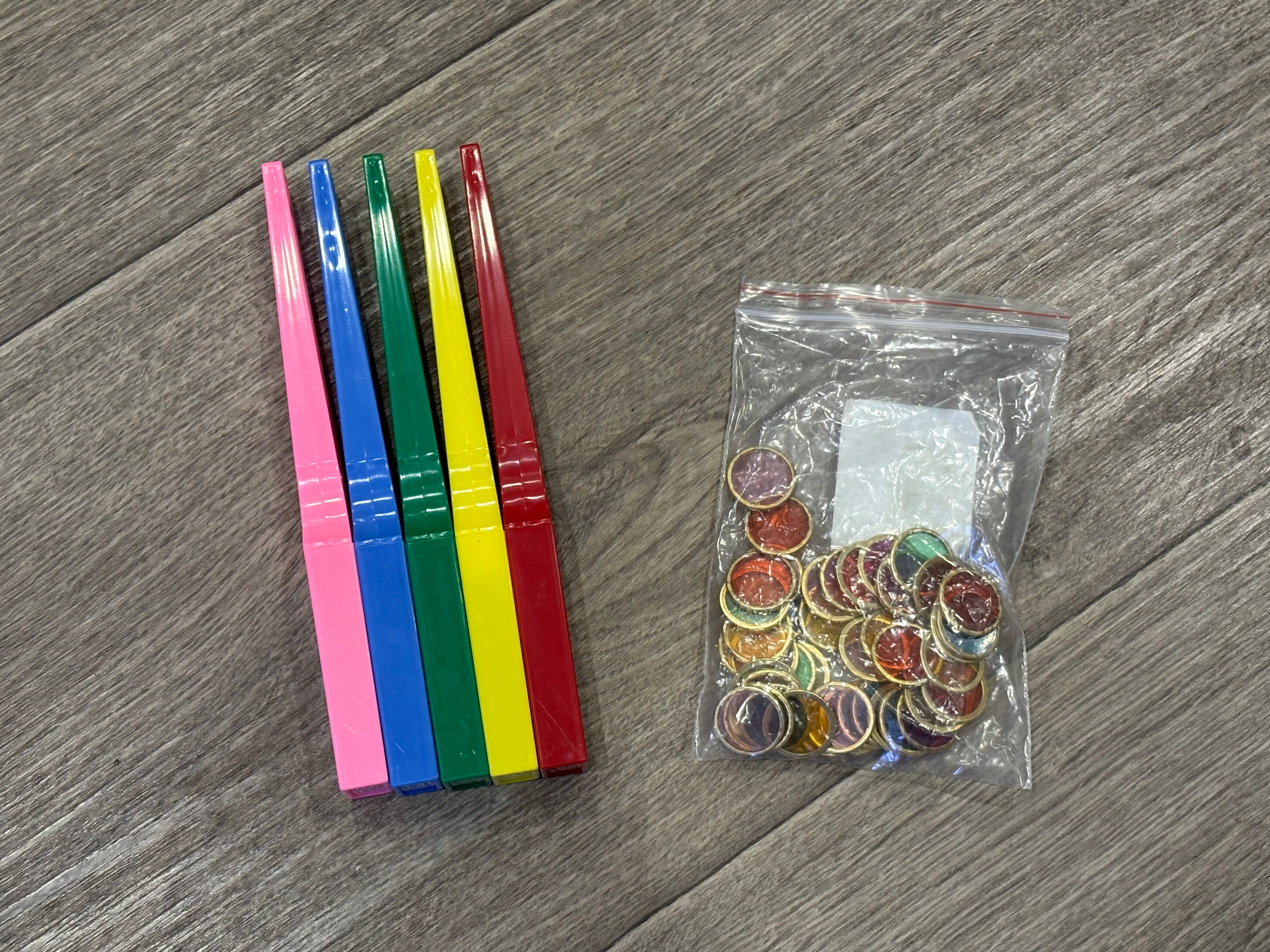 Magnetic Wand and Coins