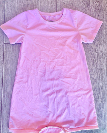 Short Sleeve Wonsie bodysuit - Size 8 Pink - Your Capability Store