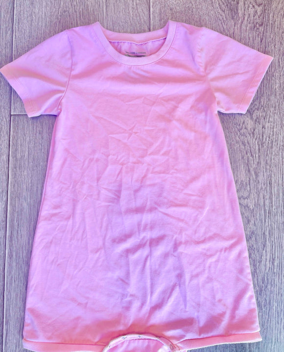 Short Sleeve Wonsie bodysuit - Size 8 Pink - Your Capability Store