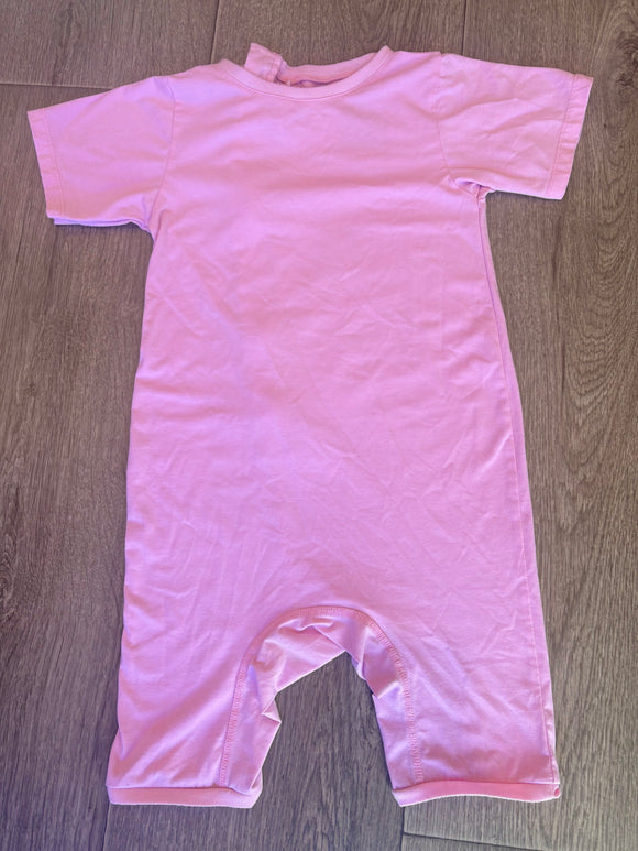 Short sleeve, short-legged Wonsie - Size 8 Pink - Your Capability Store