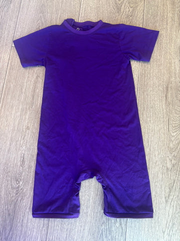 Short sleeve, short-legged Wonsie - Size 8 Purple - Your Capability Store