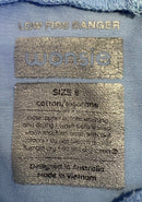 Short Sleeve Wonsie bodysuit - Size 8 Blue - Your Capability Store