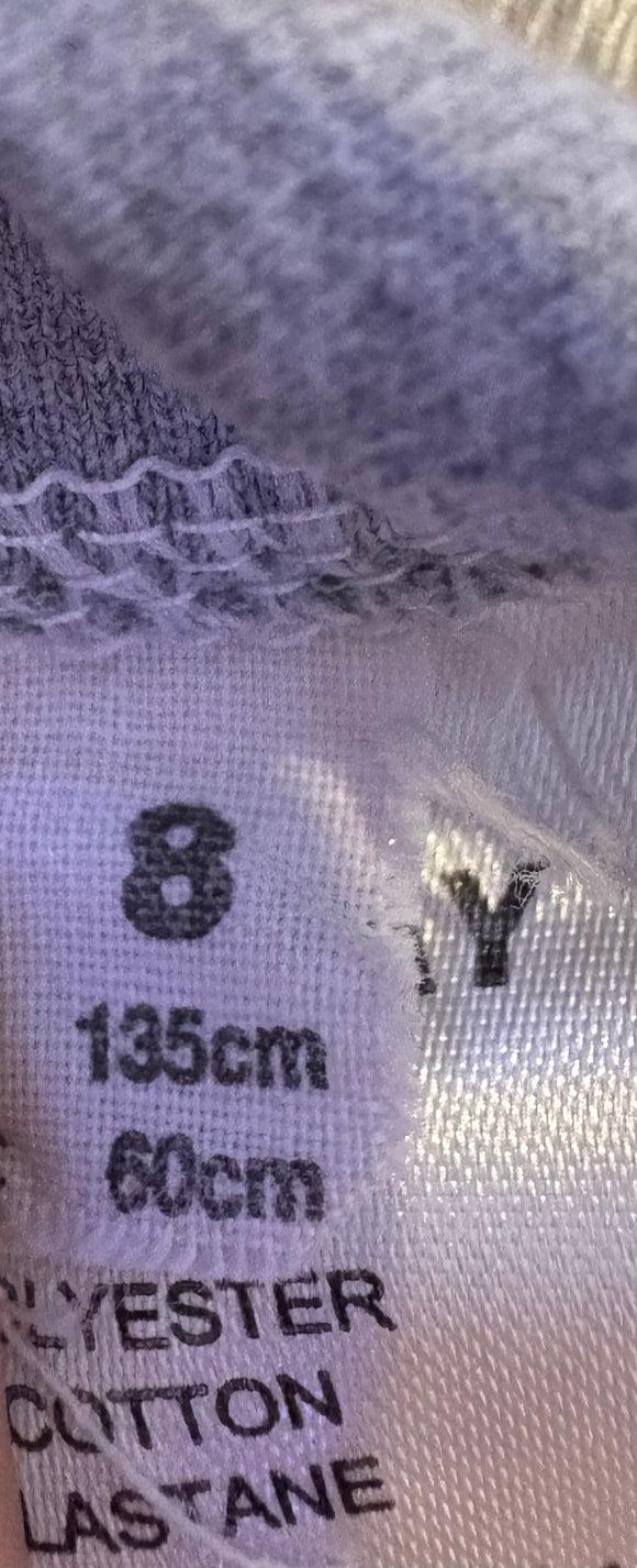 Long Sleeve Onesie with a Back Zip - Size 8 Grey - Your Capability Store