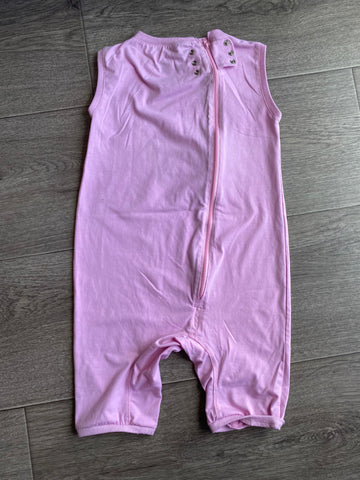 Sleeveless Wonsie short-legged bodysuit - Size 8 Pink - Your Capability Store