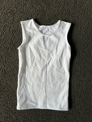 JettProof Compression Singlet- Size 6 White