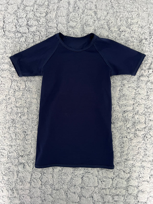 JettProof Compression T-Shirt - Size 6 Navy