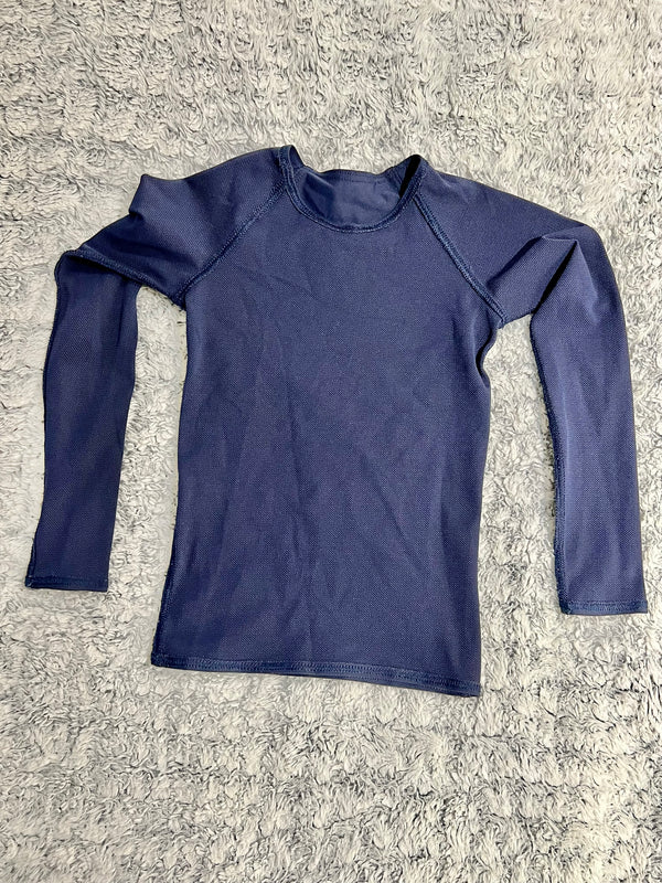 JettProof Compression Long Sleeve Shirt - Size 6 Blue