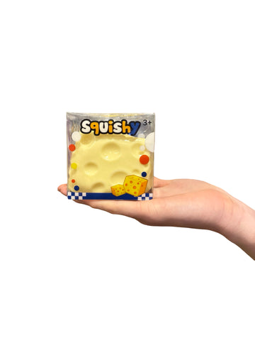 Squishy Coconut Oil Cheese – 7cm 🧀✨ - 0