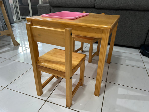 Small Table with built-in Sensory tub