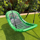 gobaplay Single Swing Set with Boat Swing - Your Capability Store