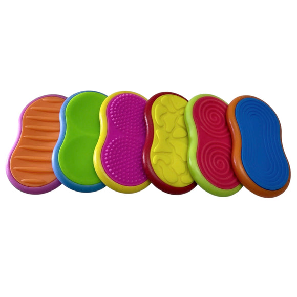 Mag Sliders - Six Interchangeable Magnetic Textured Pad Fidgets