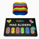 Mag Sliders - Six Interchangeable Magnetic Textured Pad Fidgets-4