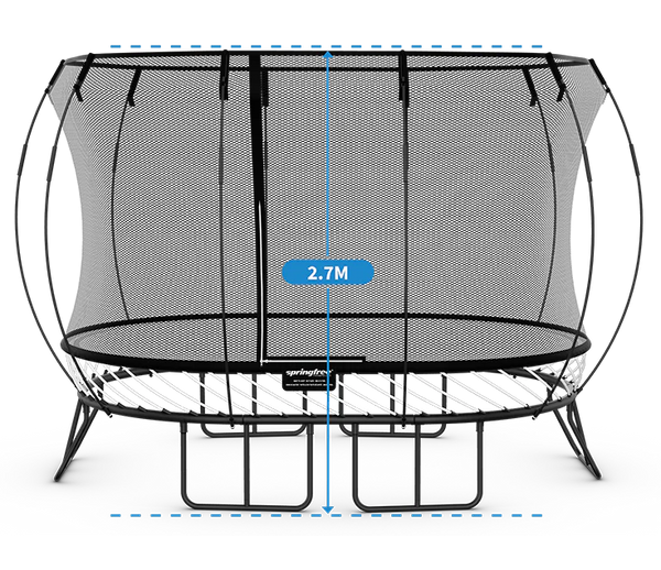 Springfree Medium Oval 8 ft x 11 ft Trampoline