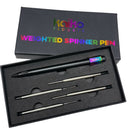 Weighted Spinner Pen with 4 refills-1