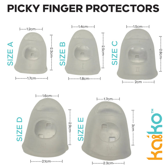 18 Piece Picky Finger Protectors - Sampler Pack