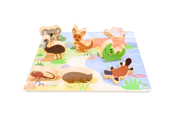Wooden Chunky Puzzle - Australian Animals - Your Capability Store