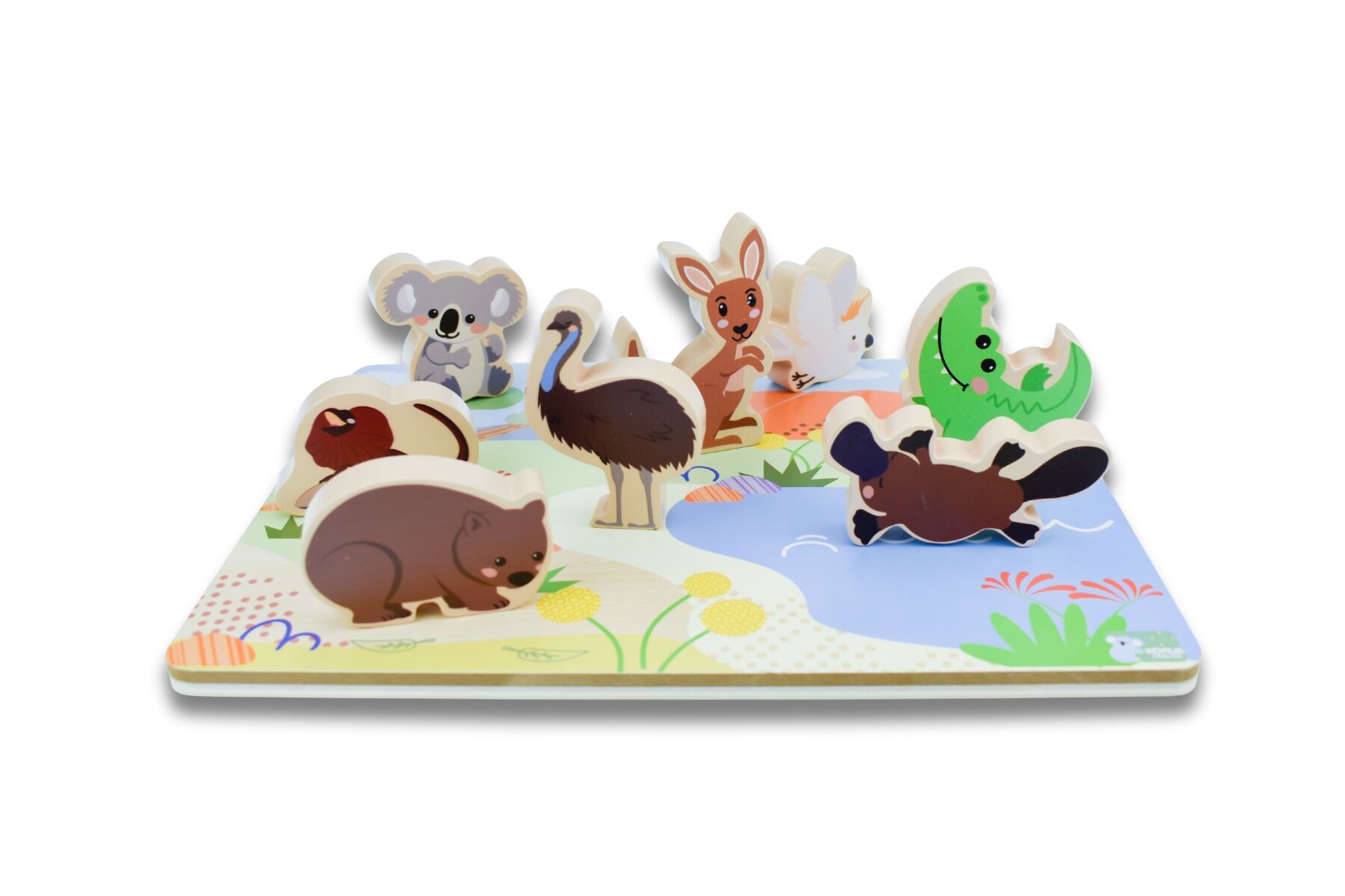 Wooden Chunky Puzzle - Australian Animals