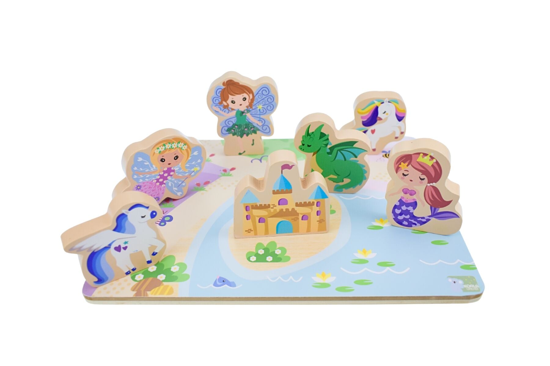 Wooden Chunky Puzzle - Fairytale