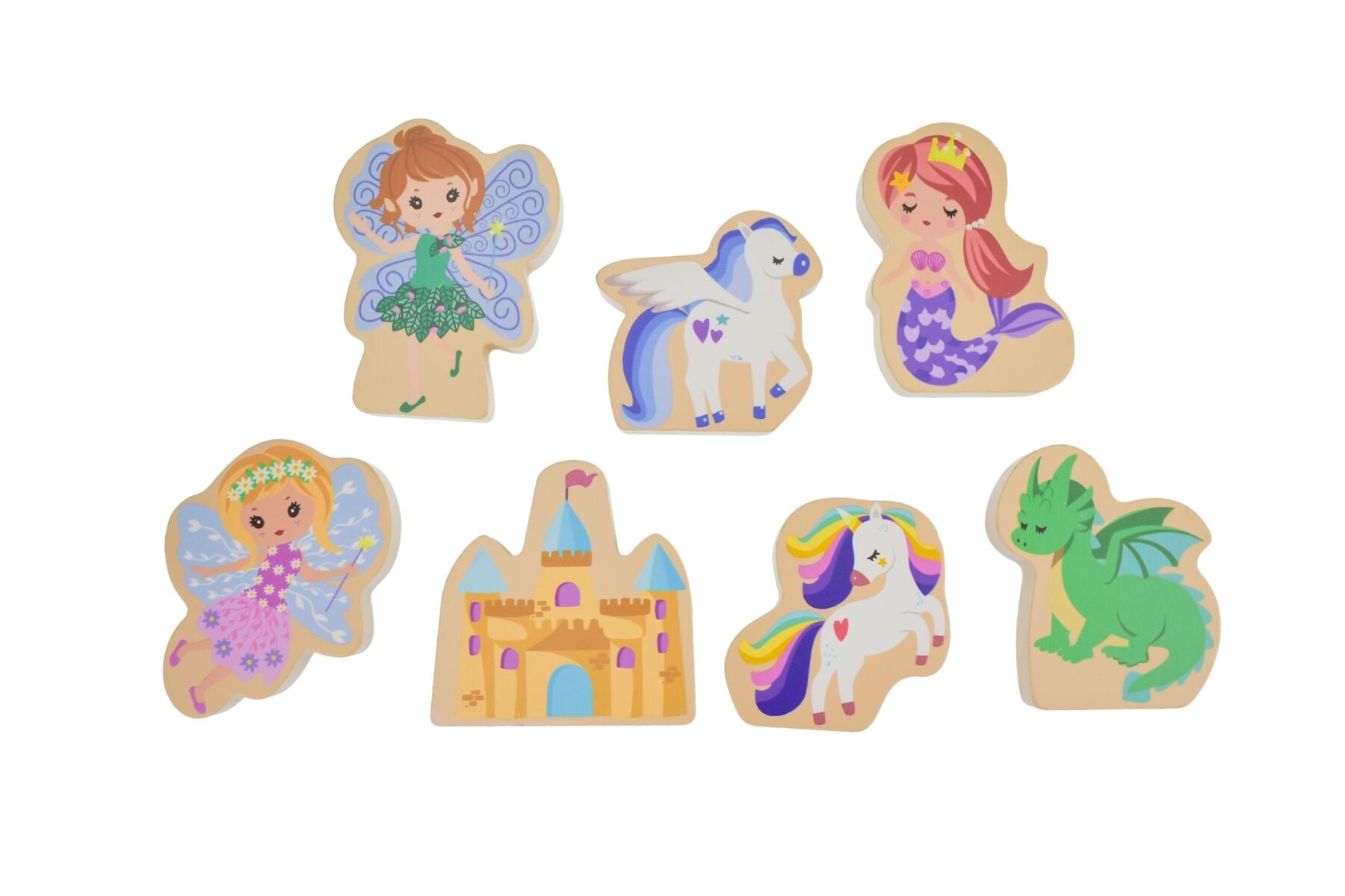 Wooden Chunky Puzzle - Fairytale