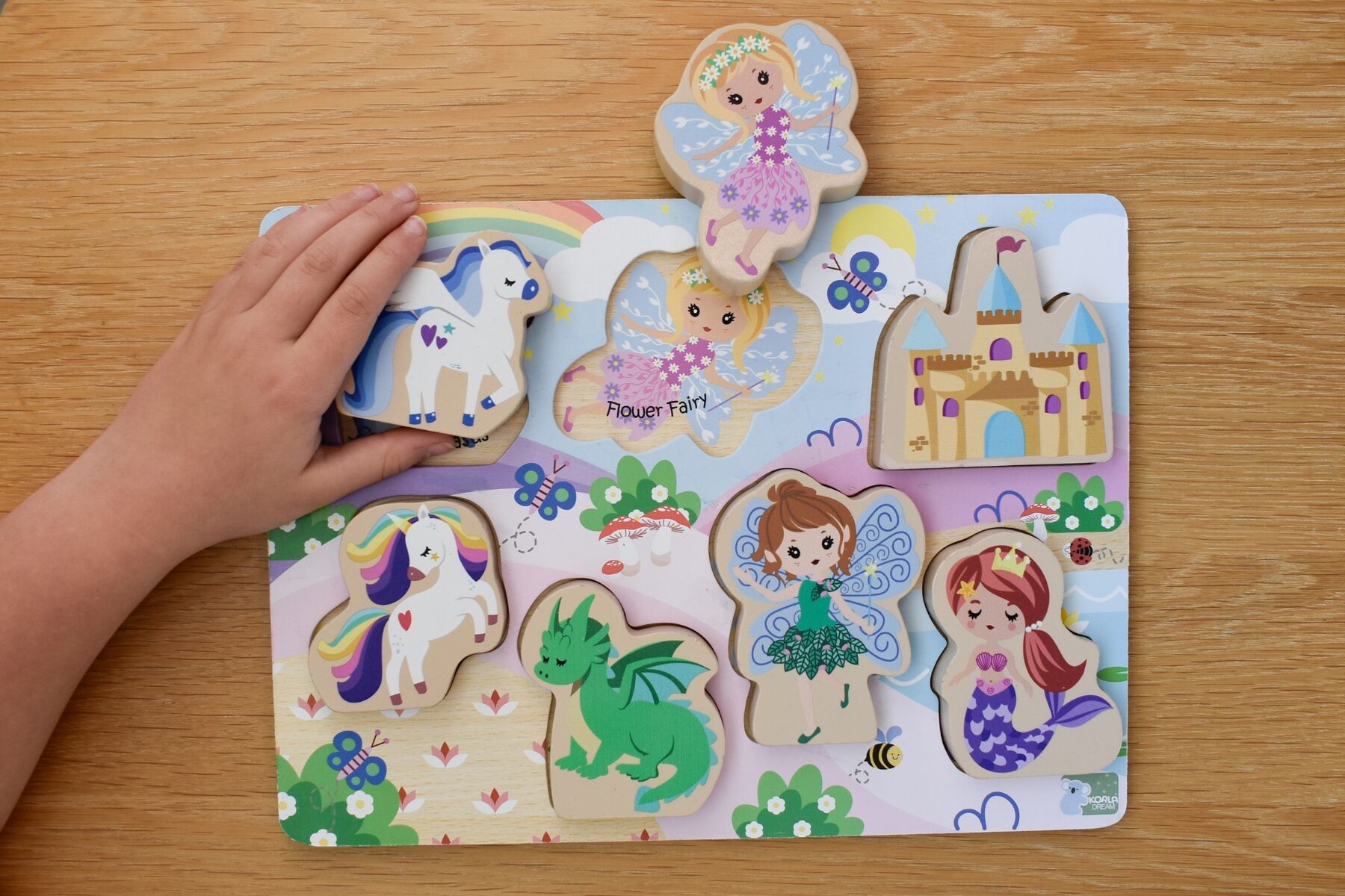 Wooden Chunky Puzzle - Fairytale