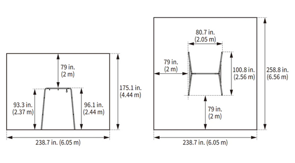 gobaplay Single Swing Set with Therapy Swing - Your Capability Store