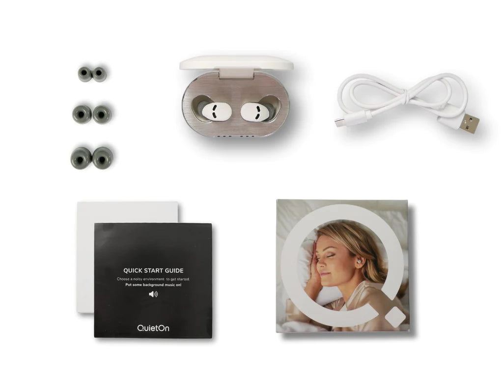 QuietOn 3.1 Noise Cancelling Sleep Earbuds - Your Capability Store