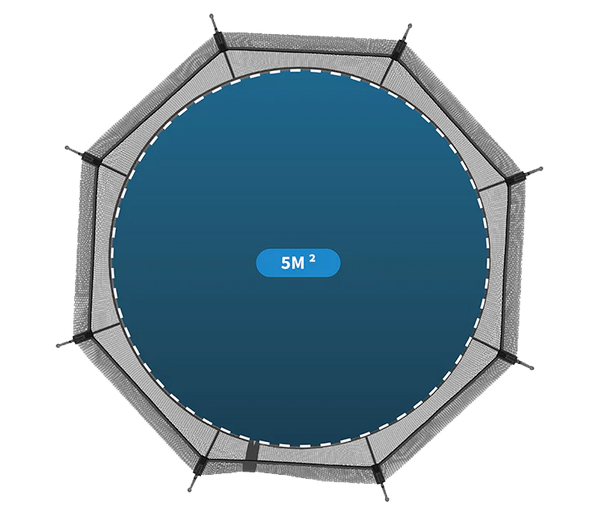 Springfree Compact Round 8ft Trampoline