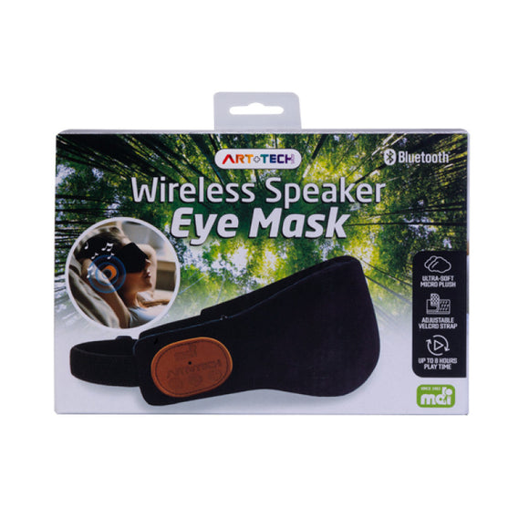 Wireless Speaker Eye Mask Black - Your Capability Store