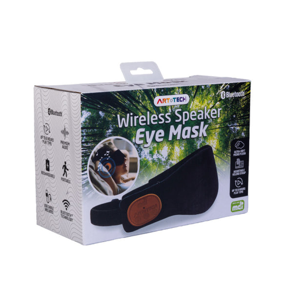 Wireless Speaker Eye Mask Black - Your Capability Store