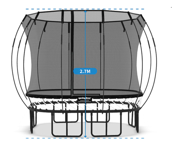 Springfree Medium Square 9 ft Trampoline