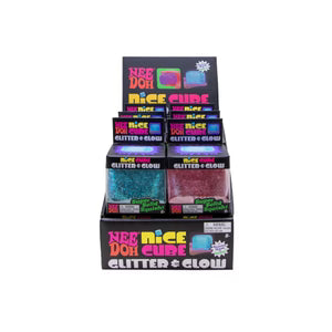 Glitter & Glow Nice Cube NeeDoh