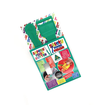 Safety Food Kutter (lg) & Safety Food Peeler - Twin Pack - Your Capability Store