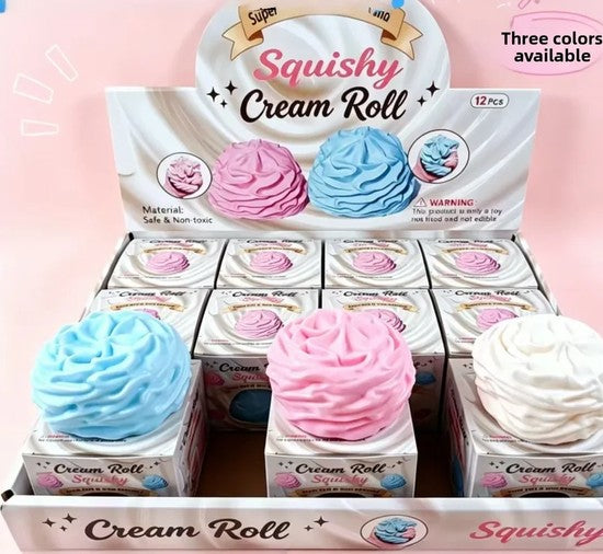 MARKET - Cream Roll Squishy - Slow Rise Vaseline - Your Capability Store