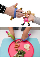 EazyHold Therapist/Teacher 7 Pack - Universal Cuff, Silicone Adaptive Grip Aid - Your Capability Store