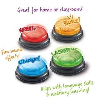 Lights and Sounds Buzzers (Set of 4)