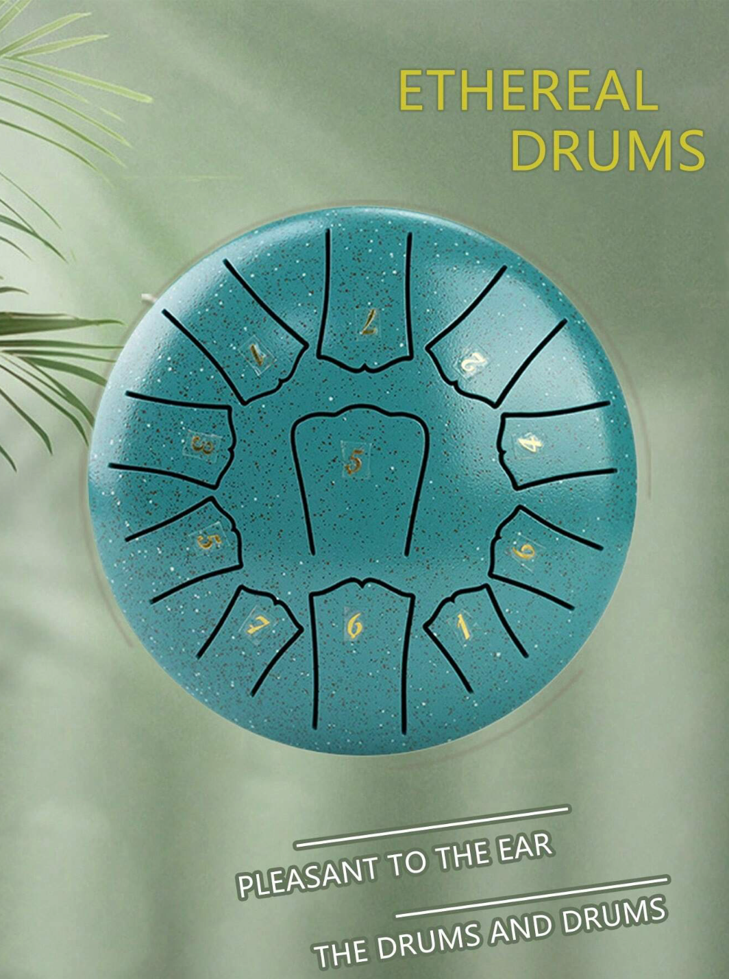 Steel Tongue Drum 6-Inch 11-Tone - Your Capability Store