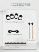 Steel Tongue Drum 6-Inch 11-Tone - Your Capability Store