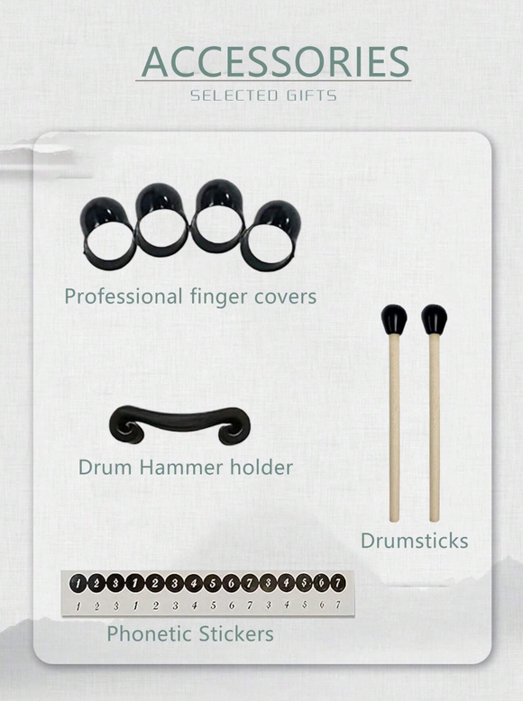 Steel Tongue Drum 6-Inch 11-Tone - Your Capability Store