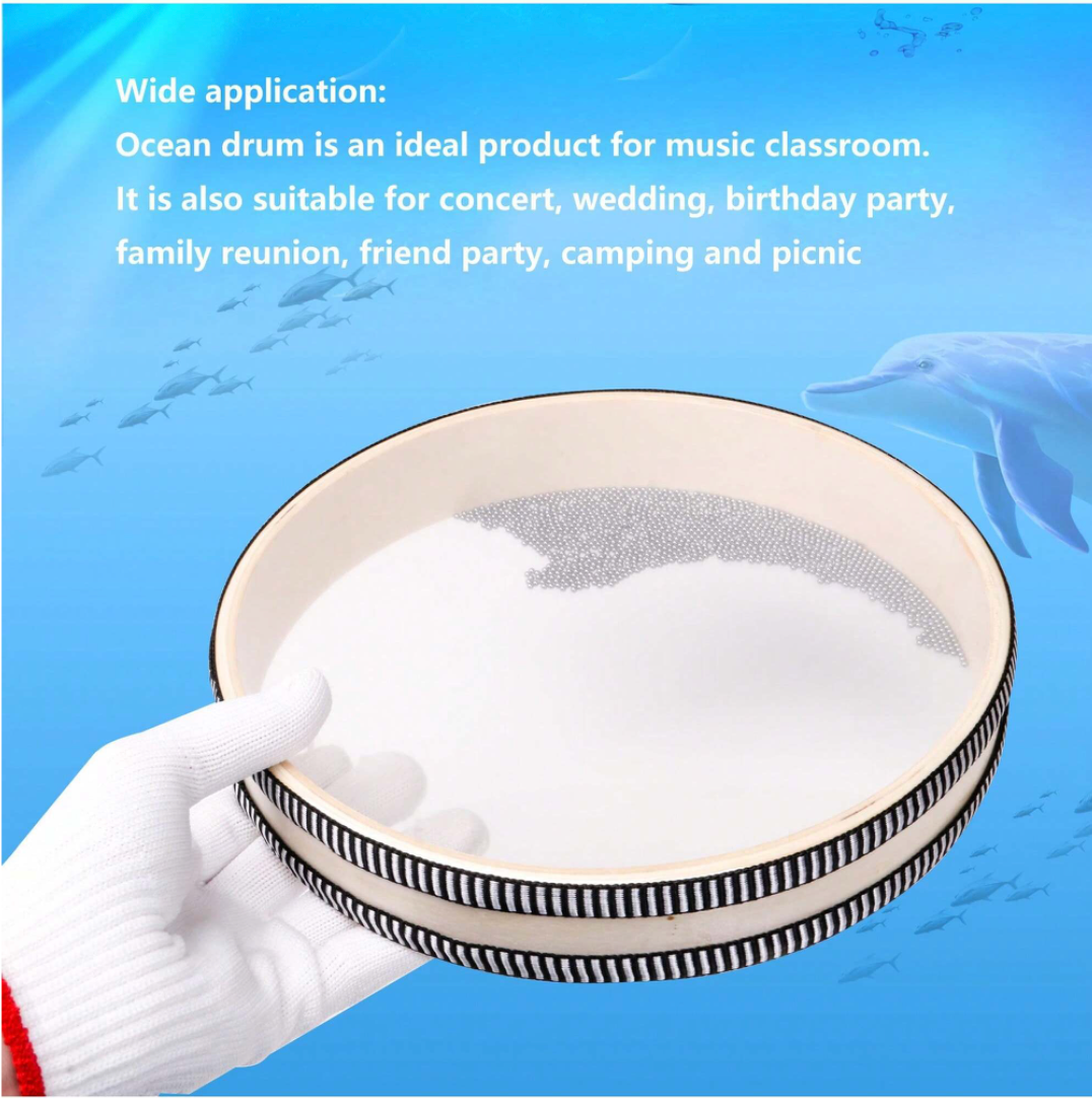 10" Ocean Drum For Meditation & Relaxation - Your Capability Store