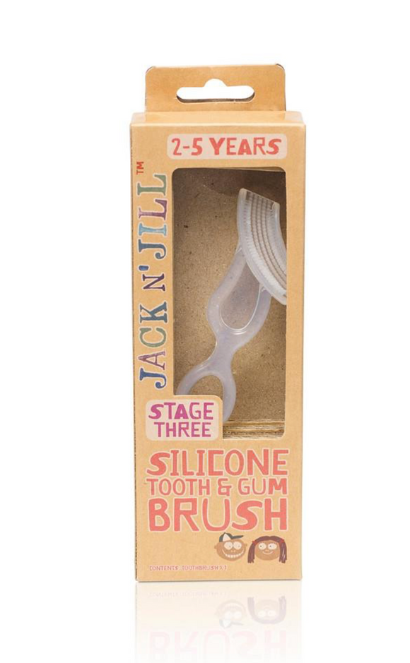 Jack N Jill Silicone Tooth and Gum Brush - Stage 3 - Your Capability Store