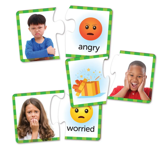 Feelings & Emotions Puzzle Cards - Your Capability Store